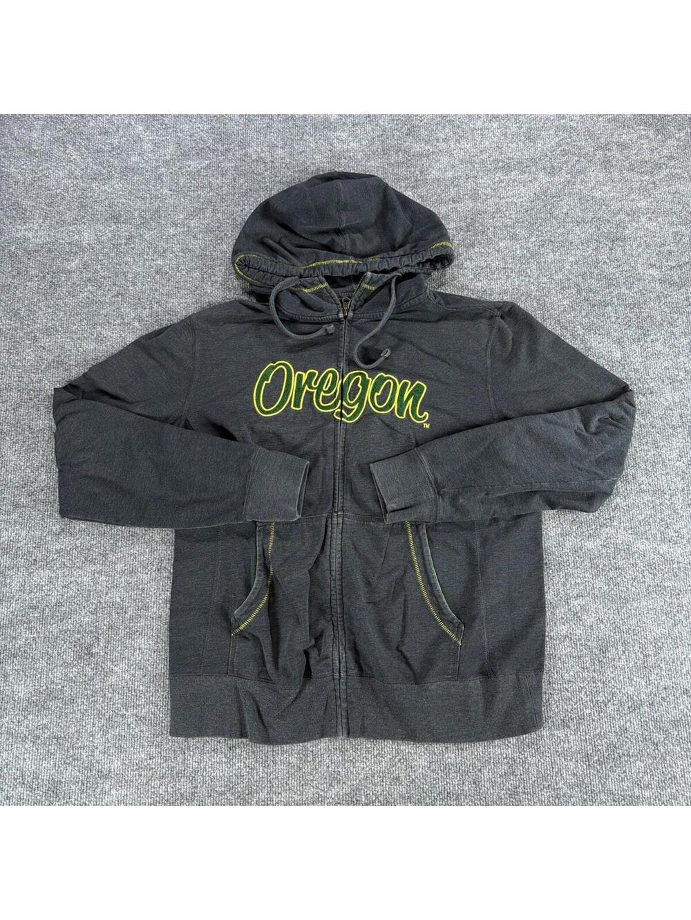 Campus‎ Drive Exclusively Collegiate University of Oregon Hoodie Full Zip Large